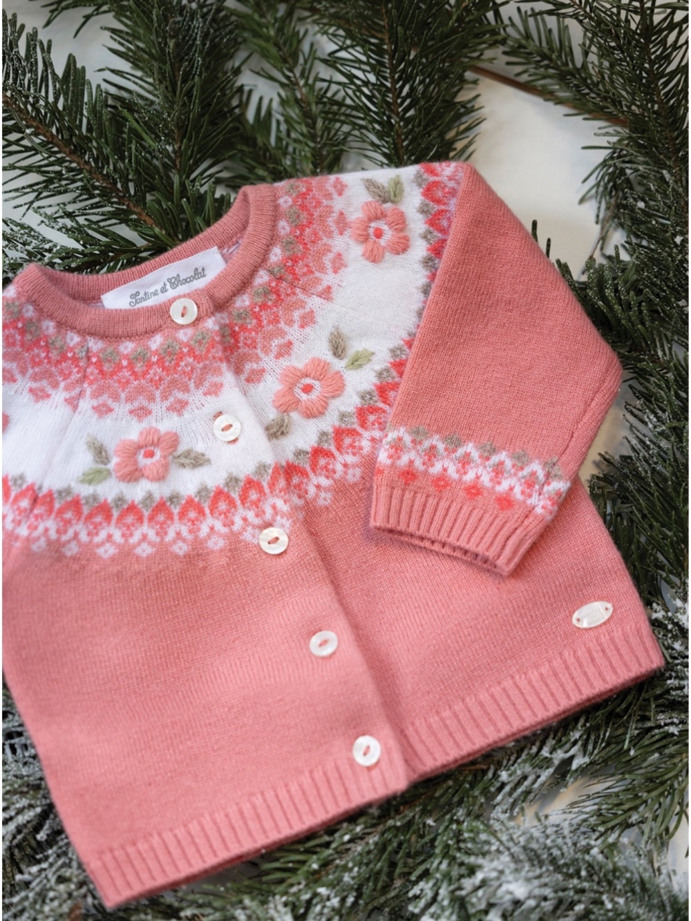 Tartine et chocolat baby sweater